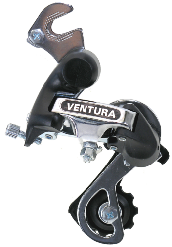 Переключатель задний VENTURA, 5-680305, (5-680016), 6-7 ск. длин. крюк