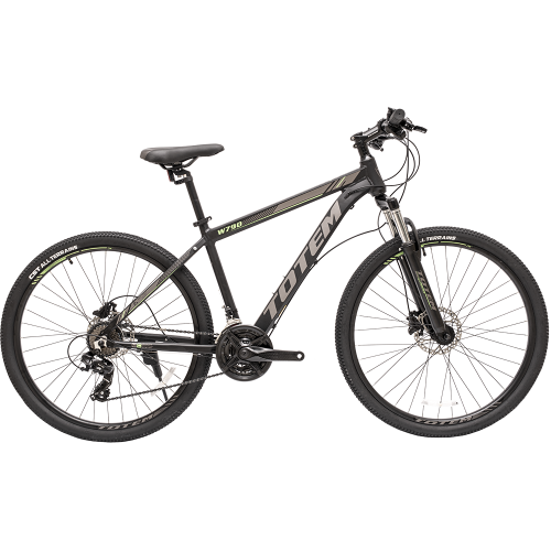 Велосипед TOTEM W790 27.5" D (27.5" 24ск рост 17") 2023 черный/серый