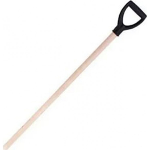 Черенок для лопаты деревянный 32х1000мм с V-обр. ручкой