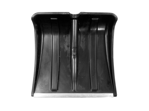 Лопата пластмассовая "Снежок" с алюм. планкой без черенка 380*370