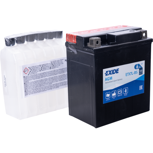 Аккумулятор ETX7L-EXIDE BS 12v6Ah