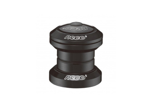 Рулевой набор 6-190382 H711AL 1-1/8" EC34/28.6 EC34/30мм внешний безрезьбовой, картридж подш, алюм чашки, черный NECO