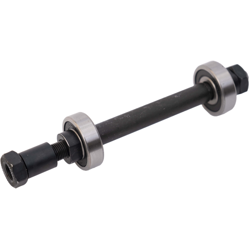 Ось заднего колеса (007) , 3/8*145 7S с пром подшипником 6200, чёрная, под эксцентрик