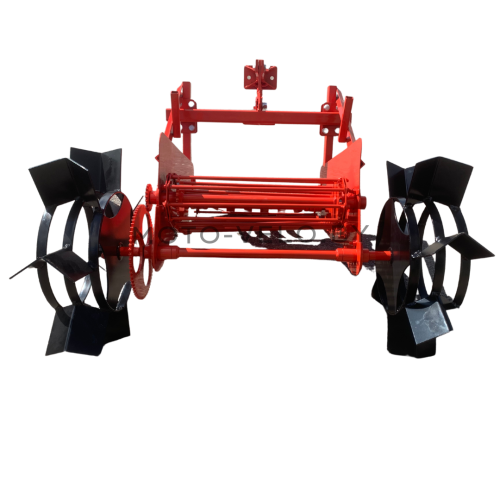 Картофелекопатель КМТ-4 однорядный мотоблочный транспортерного типа