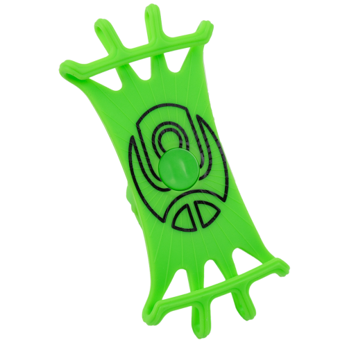 Держатель для телефона West Biking, силикон, 360°, фиксация, 12,5×6,5 см, крепление на руль