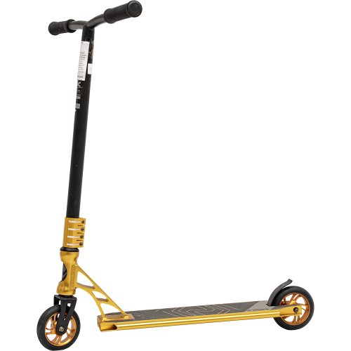 Самокат NOVATRACK PIXEL PRO BL, PU колеса 110 мм с алюмин.ободом, жесткость PU 88A, 110A.PIXEL.GD20