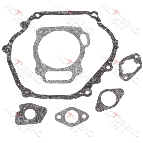 Набор прокладок двигателя 190F (6 поз.) ; LIFAN (паронит), РФ