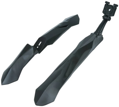 Крылья STG  XGNB-059-1, переднее и заднее, колесо 24-26", пластик , черные .