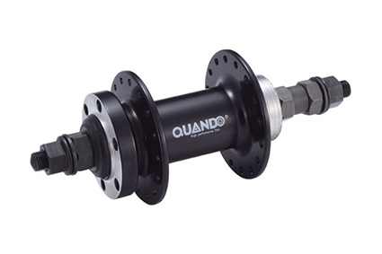 Втулка задняя QUANDO KT-M68R, 6-160168, сталь. 36отв. под трещотку, с гайкой, под диск, ось 3/8", че