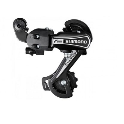 Переключатель задний Shimano Tourney ARDTY21BGSDL, 2-8067, 6ск. крепл. на болт, черный