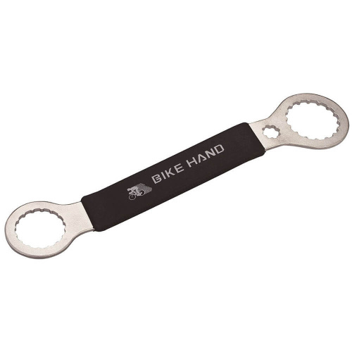 Съемник каретки 6-230070 YC-306BB для снятия/установки каретки Shimano Hollowtech II с переходником для BB-9000, сталь BIKEHAND