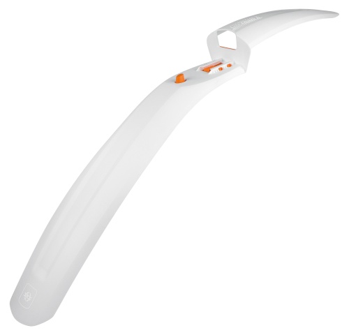 Крыло переднее SKS-11268 Shockboard XL 29", 0-11268 пластик. б/съемн. в трубу вилки БЕЛОЕ (Германия)