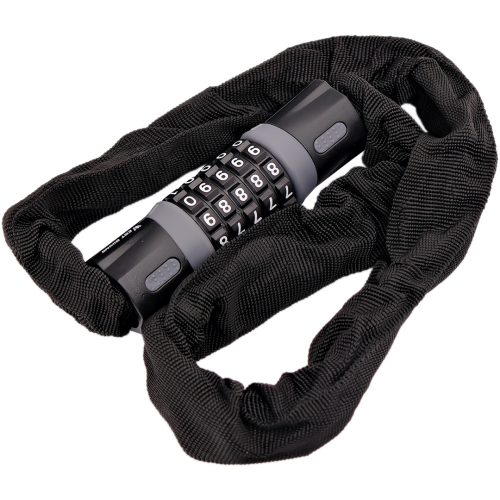 Замок противоугонный велосипедный цепной кодовый , West Biking арт. 0705037