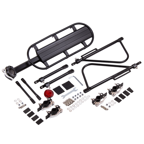 Быстросъемный велосипедный багажник West Biking сталь