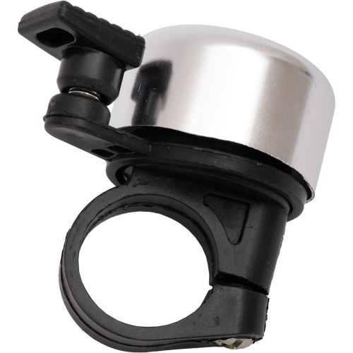 Звонок 00-170713 алюминий/пластик мини D=35мм серебристый