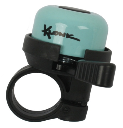 Звонок, механический, KLONK, голубой, 10455