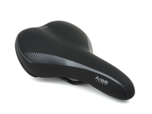 Седло 8-31048042 комфорт. AREA X7 260х170мм 400г. гелевое (20) черное AUTHOR