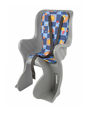 Сиденье 6-639156 детское SF-928L на багажник до 22кг (6) серое