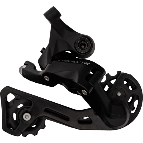 Переключатель задний Microshift Acolyte RD-M5180M, 8 ск., средняя лапка, черный