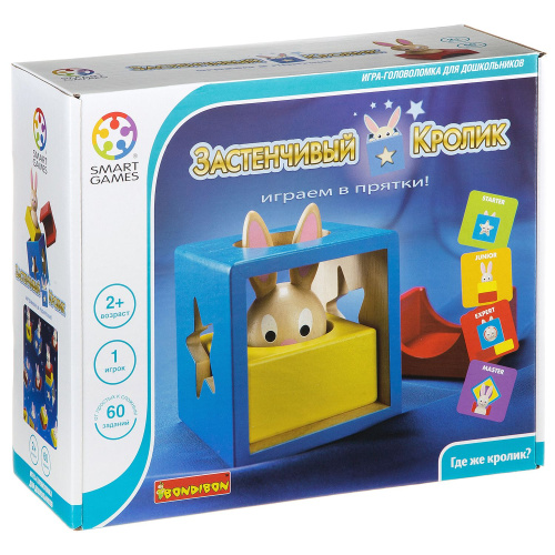 Логическая игра Bondibon Застенчивый Кролик