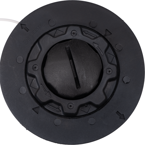 Головка косильная для электротриммера с изогнутой штангой, левая резьба М8х1,25 левая, КИТАЙ