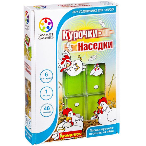 Курочки Наседки - логическая игра Bondibon SMARTGAMES