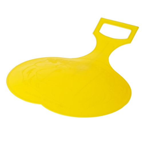 Ледянка " Дед мороз", желтая