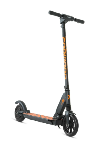 Электросамокат E-FORWARD TIGER 8" (20 км/ч, 4 Ah) 2020-2021, черный/оранжевый, 1BKW1E1RX001