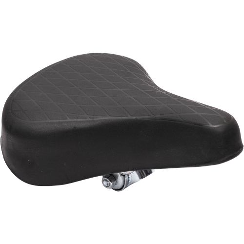 Седло (010) 28", в клетку, хром пружины