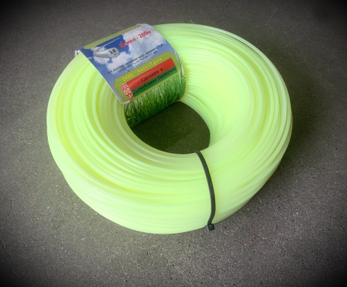 Леска для триммера сечение круг диаметр 3,0 бобина 200м., ЛТ-030200  SVIST