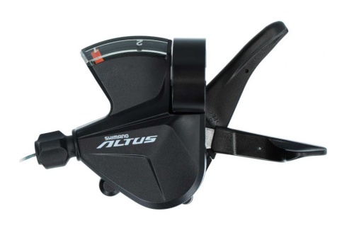 Манетка SHIMANO ALTUS ESLM3152LB, 2-3195, триггер 2ск. лев. трос 1800мм, инд. уп.