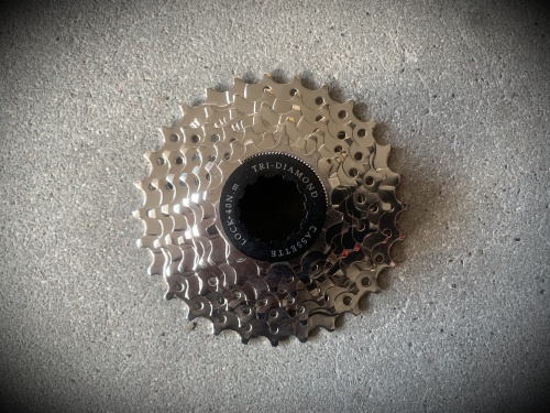 Звезда задняя, кассета, 7 ск., TRI-DIAMOND, серебро, RFWSLV700001