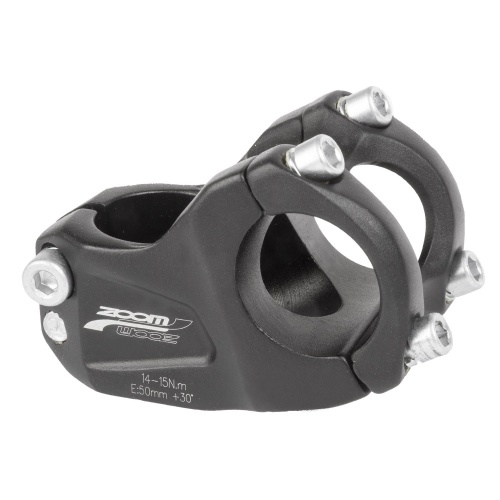 Вынос A-HEAD ZOOM TDS-A4-408-8FOV, 5-404209, DOWNHILL, 1"1/8, 50мм, 31,8мм, 30°, алюм, черный