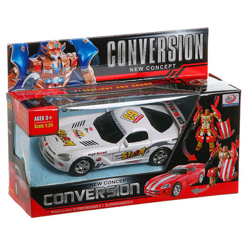 Робот-трансформер Conversion new concept (свет, звук), 1:24, 899K-7