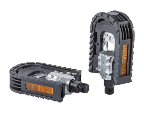 Педали STG НР-99X, алюм.-пластик, складные, резьба 9/16", Х82744