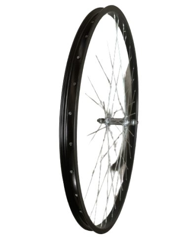 Колесо 28" переднее SF-HB03F, 36 отв., 3/8" гайки, 1 ск., одностен, черный, Forward