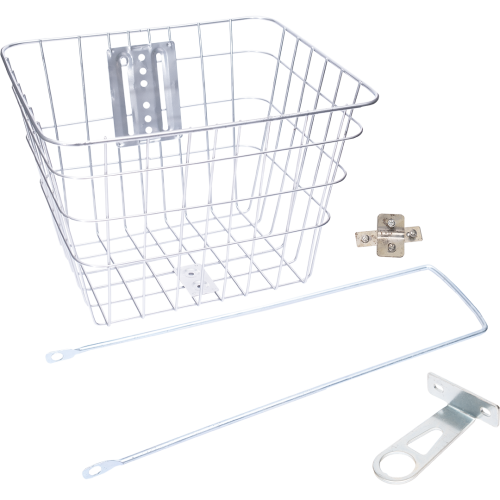 Корзина (004) передняя, сетка, (аналог харьковской), комплект креплений + ус, для 26"-28", 33*28*22  (уп-ка 25 шт)