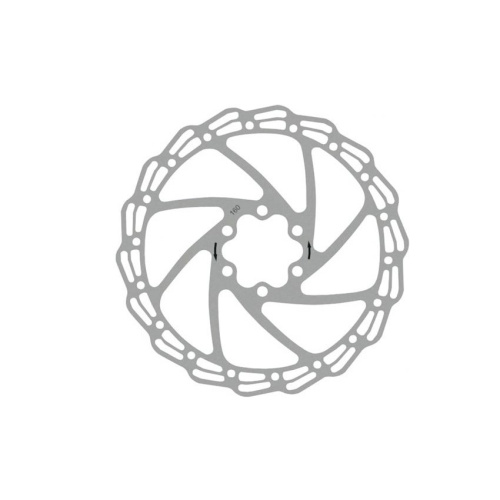 Торм. диск 6-171606 (ротор) для диск. тормоза HJ-DXR1606 160мм+6болтов нерж. сталь серебр. ALHONGA