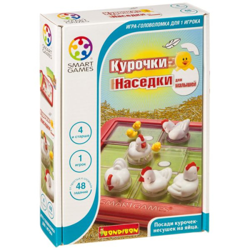 Логическая игра Bondibon Smart Games Курочки-Наседки для малышей