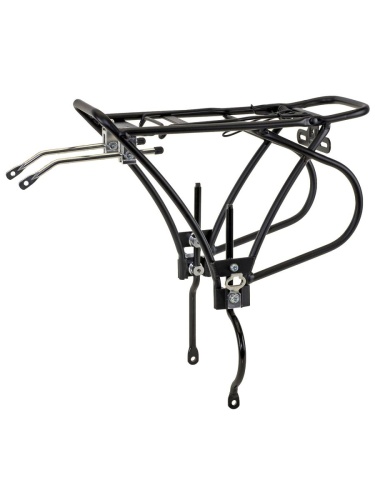 Багажник 24-29" 5-440280 алюм. сварной  регул. для диск. торм. (16) черный