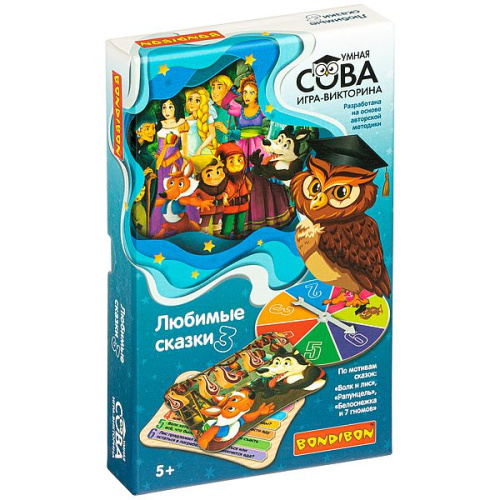 Игра-викторина Умная Сова «ЛЮБИМЫЕ СКАЗКИ 3»