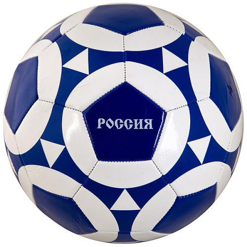 Мяч футбольный Россия, 280-300г, №5, 1 слой