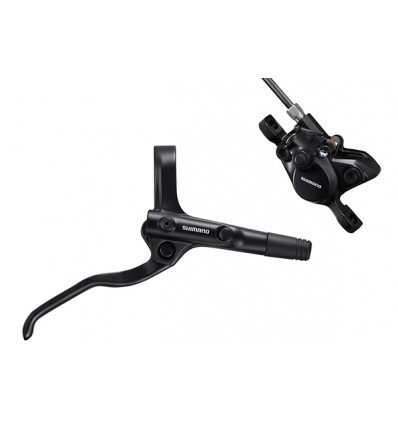 Торм. набор гидр. EMT200KLFPRA100 2-5150 диск. пер. (ручка+шланг1000мм+калип+колод.) совместим. колодки VX811, инд/уп черный SHIMANO