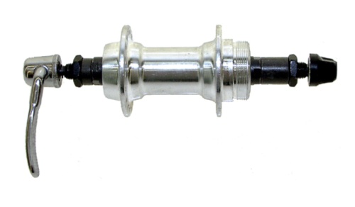 Втулка задняя, 5-325036, алюм. 36отв. под трещетку, с эксц., 130мм, серебр.