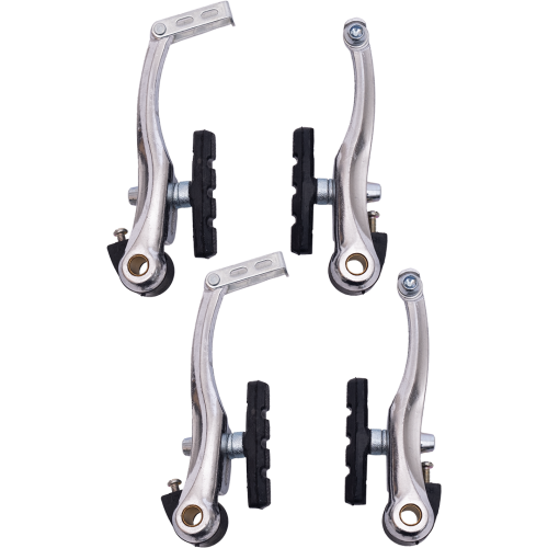 Тормоза 00-171201 V-брейк перед.+зад. 110мм алюм. (50) серебр. HORST