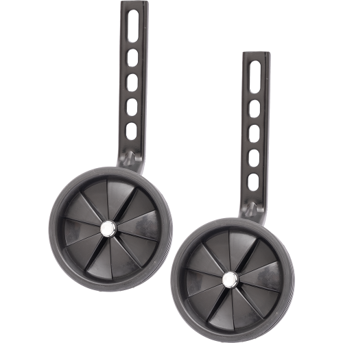 Колеса 00-170301 детские на 12-20" с крепежом балансирные пластиковые 110мм (25) черные