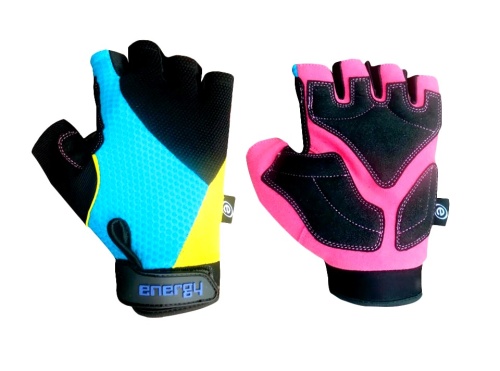 Перчатки спортивные велосипедные размер М, 7003