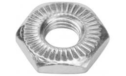 Ось /контргайка 6-615 Cr-Mo, 2340-D под переднюю втулку 5/16" серебристая