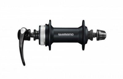 Втулка передняя Shimano HB-RM35, алюм. 32отв, с эксц. под диск C.Lock, 108MM, QR 133MM, черная, 3101