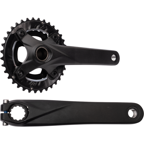 Шатуны PROWHEEL фрезер. алюм 2зв смен., 26/36зуб, 175мм, 5-351202, 11ск. полая ось, Q-factor 176мм